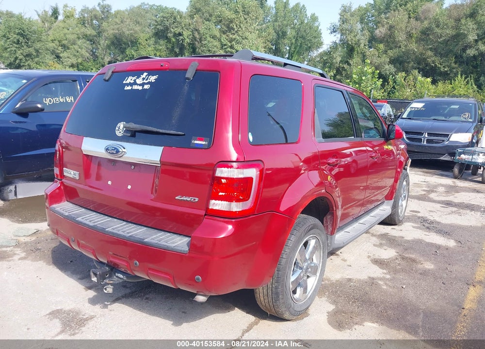 2009 FORD ESCAPE LIMITED VIN: 1FMCU94G89KA35606