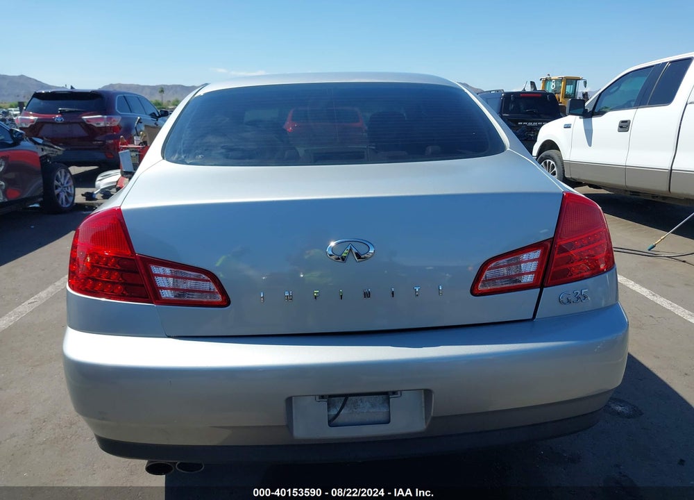 2004 INFINITI G35 VIN: JNKCV51E94M604035