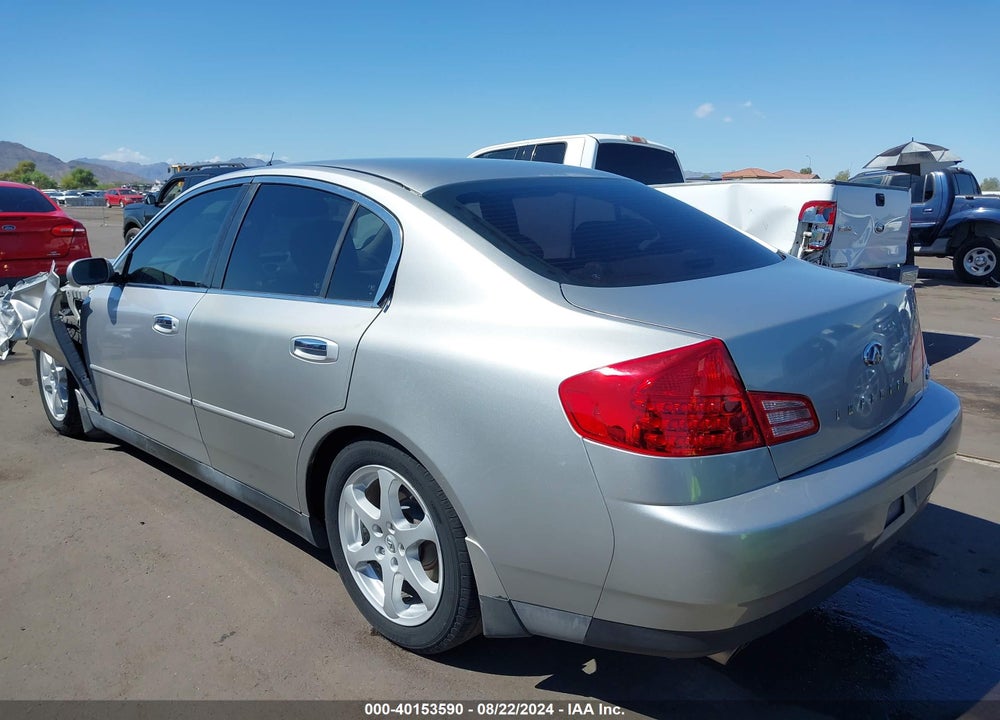 2004 INFINITI G35 VIN: JNKCV51E94M604035