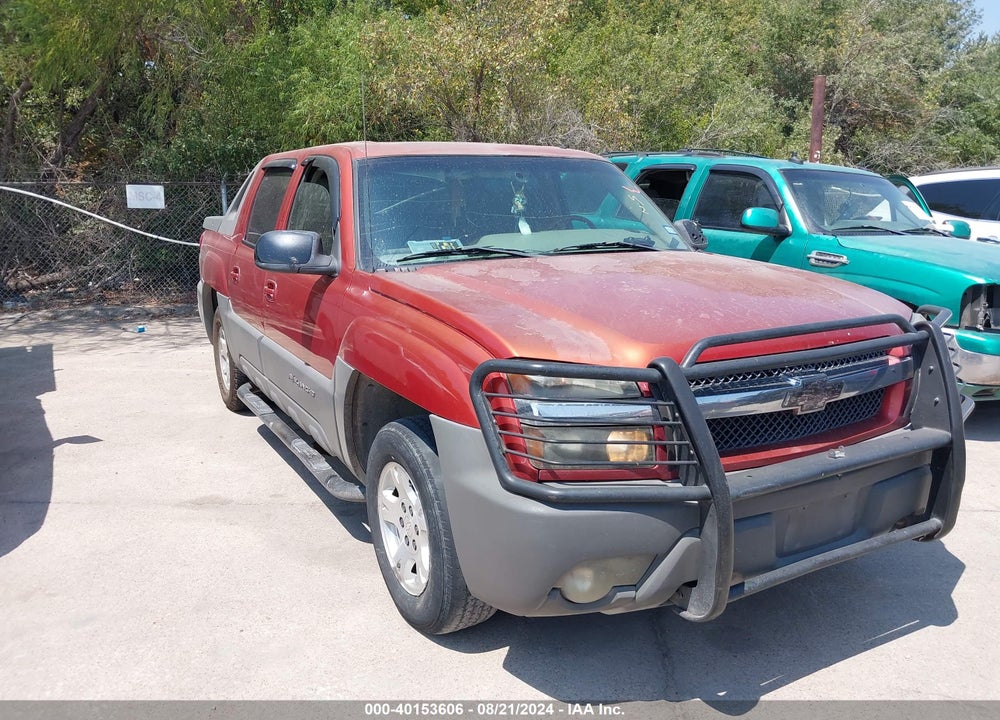 2002 CHEVROLET AVALANCHE 1500 VIN: 3GNEC13T92G129773