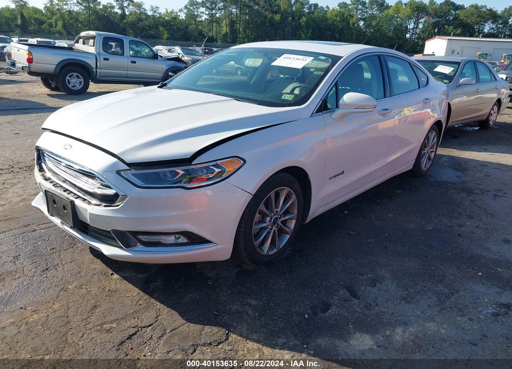 2017 FORD FUSION HYBRID SE VIN: 3FA6P0LU2HR148687