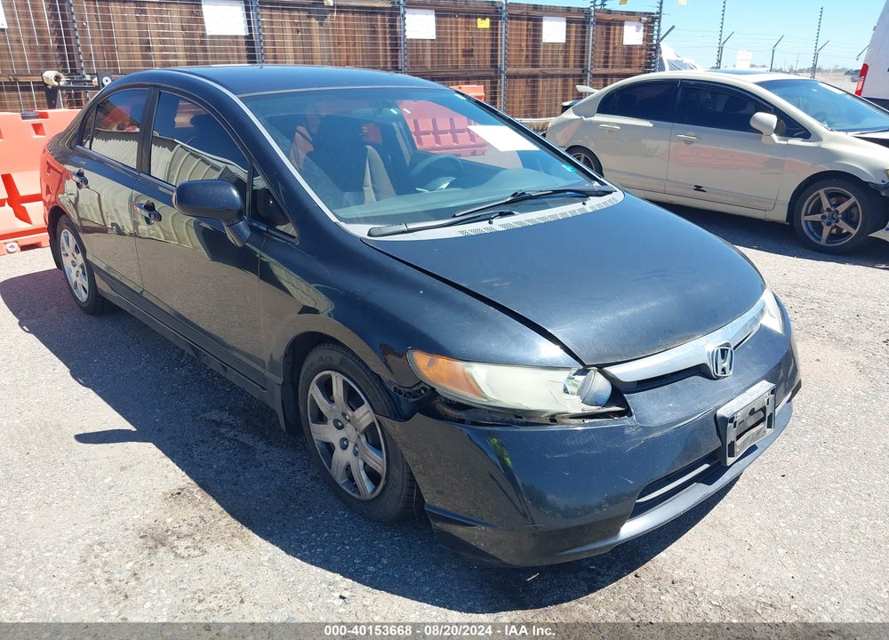 2008 HONDA CIVIC SDN LX VIN: 1HGFA165X8L025225