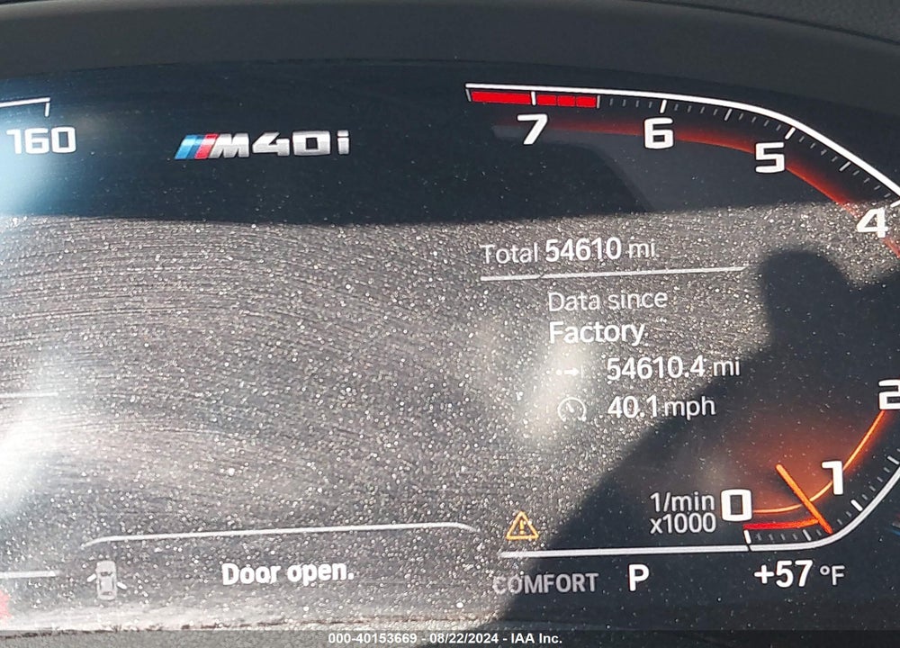 2020 BMW X3 M40I VIN: 5UXTY9C08L9D41153