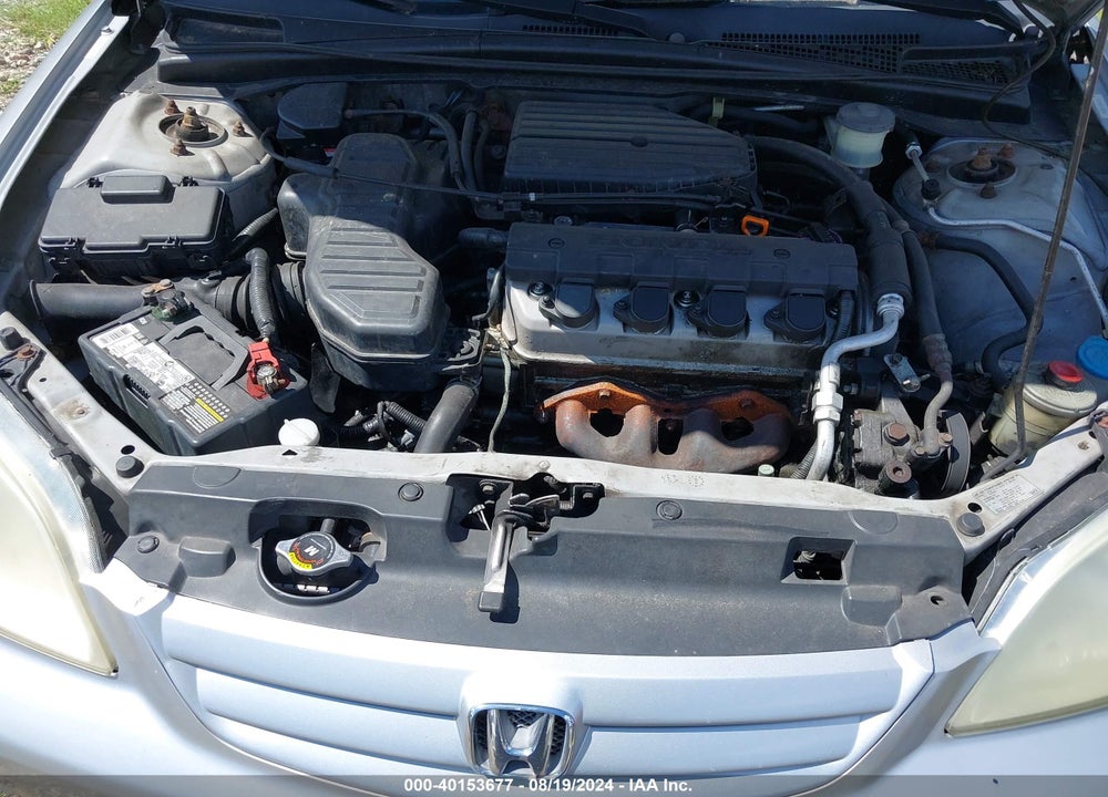 2002 HONDA CIVIC LX VIN: 2HGES16612H524243