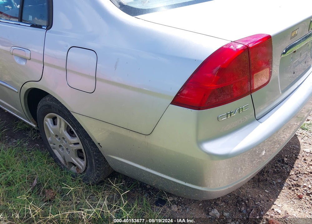 2002 HONDA CIVIC LX VIN: 2HGES16612H524243