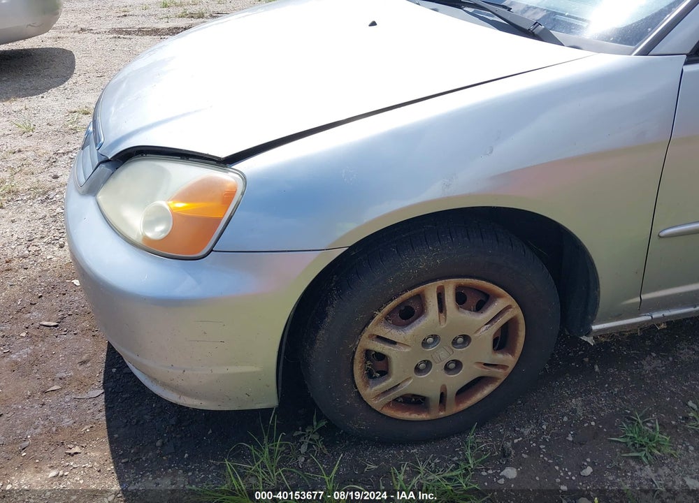 2002 HONDA CIVIC LX VIN: 2HGES16612H524243