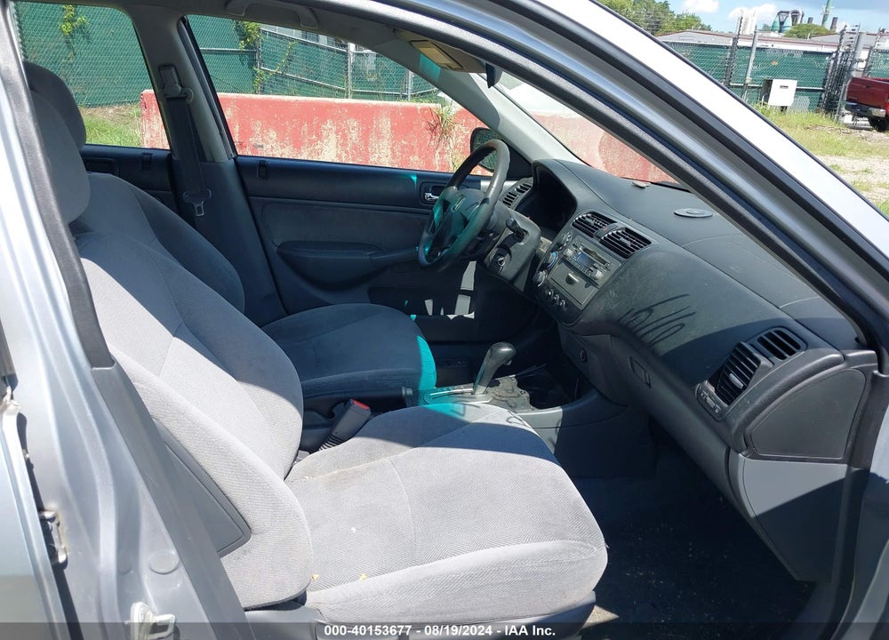 2002 HONDA CIVIC LX VIN: 2HGES16612H524243