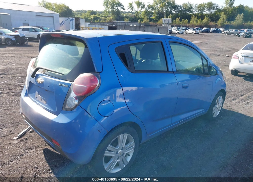 2014 CHEVROLET SPARK LS MANUAL VIN: KL8CA6S96EC490158
