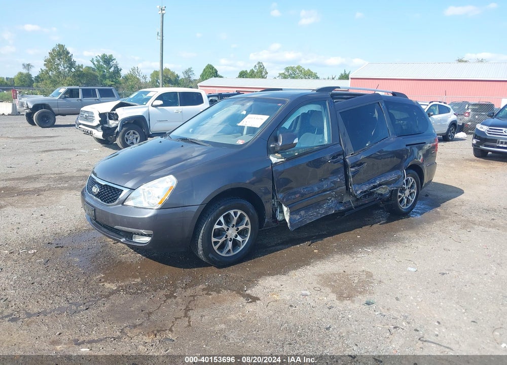 2014 KIA SEDONA LX VIN: KNDMG4C70E6547027