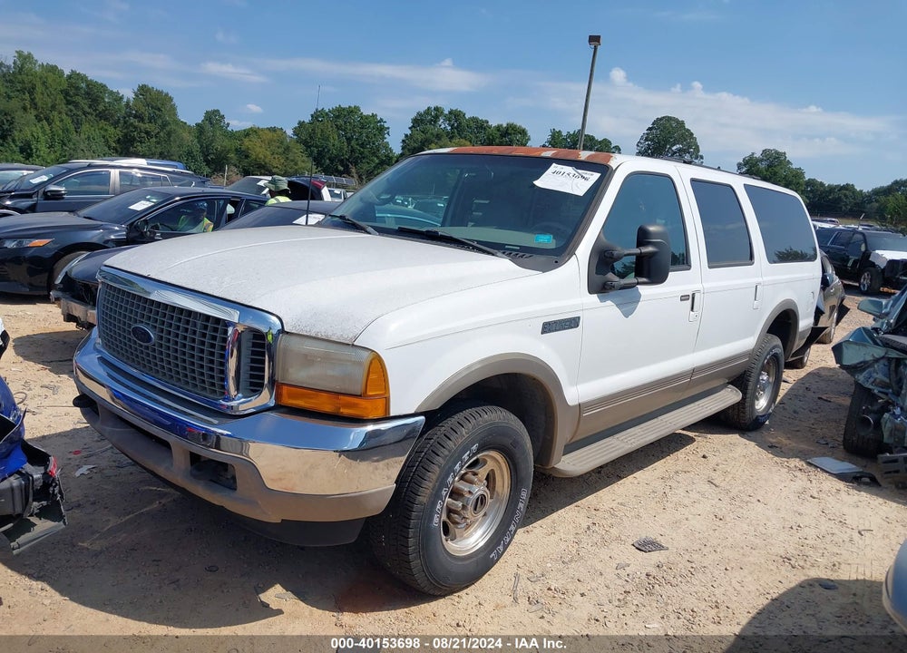 2000 FORD EXCURSION LIMITED VIN: 1FMNU43S0YEB53664