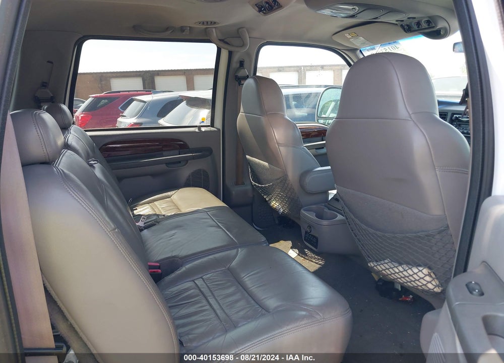2000 FORD EXCURSION LIMITED VIN: 1FMNU43S0YEB53664