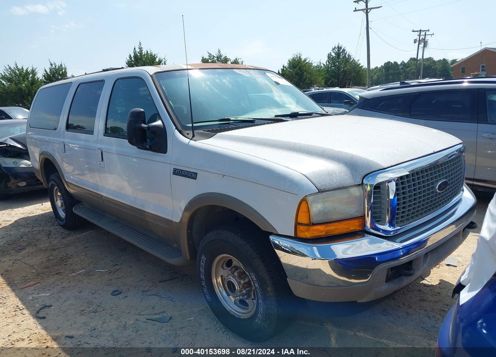 2000 FORD EXCURSION LIMITED VIN: 1FMNU43S0YEB53664