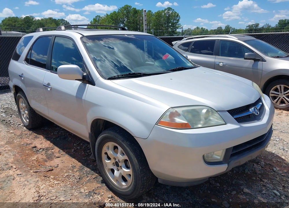 2001 ACURA MDX VIN: 2HNYD18681H540029