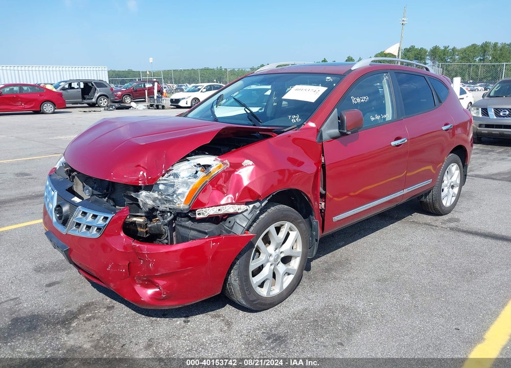 2012 NISSAN ROGUE SV W/SL PKG VIN: JN8AS5MV1CW411513