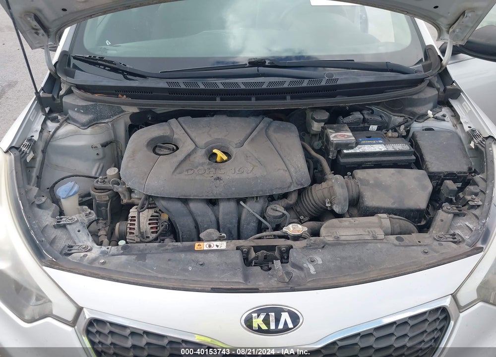 2015 KIA FORTE LX VIN: KNAFK4A62F5390879