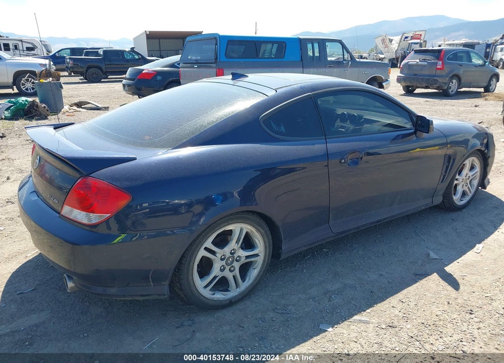 2006 HYUNDAI TIBURON GT/GT LIMITED/SE VIN: KMHHN65F96U216043
