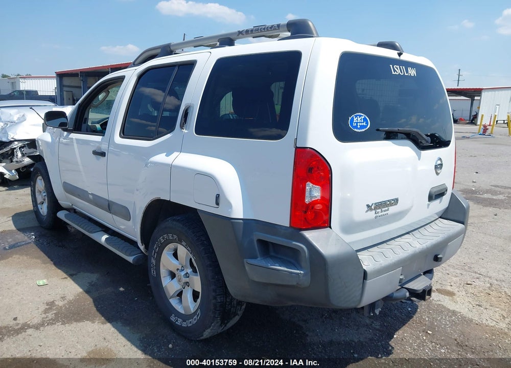 2011 NISSAN XTERRA S VIN: 5N1AN0NU7BC515608