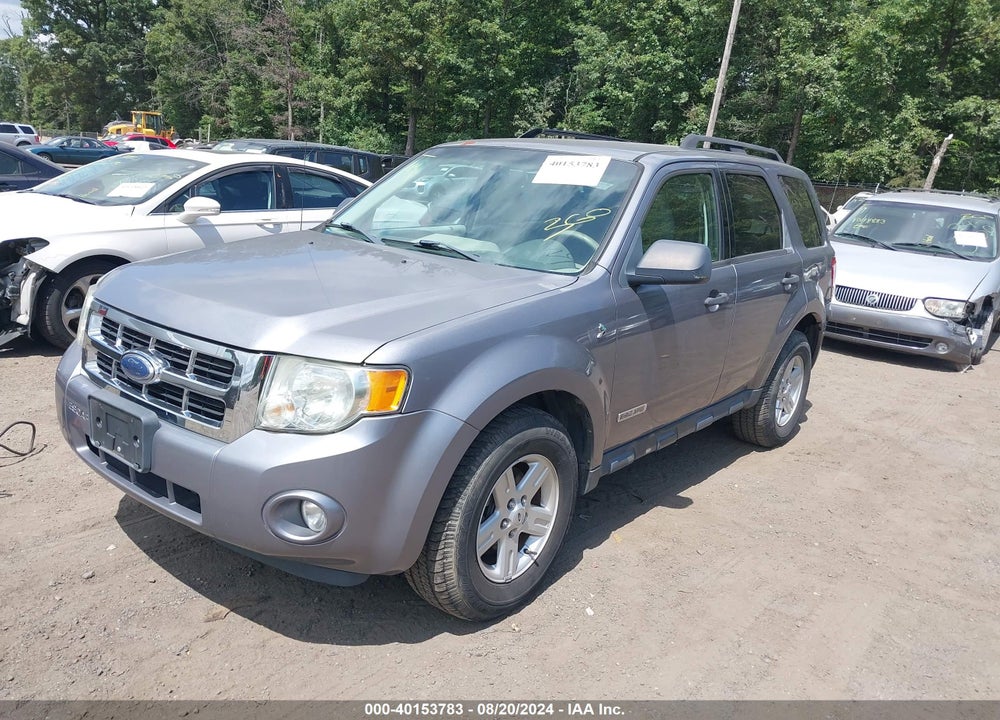 2008 FORD ESCAPE HYBRID VIN: 1FMCU59H98KB16560