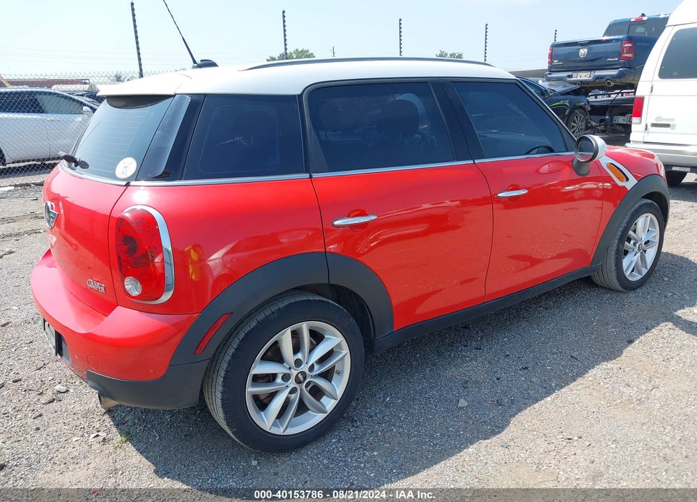 2012 MINI COOPER COUNTRYMAN VIN: WMWZB3C56CWM06504