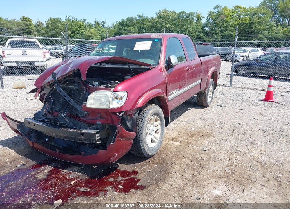 2005 TOYOTA TUNDRA SR5 V8 VIN: 5TBRT34125S468487