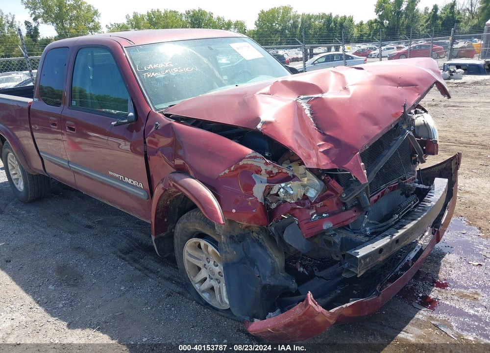 2005 TOYOTA TUNDRA SR5 V8 VIN: 5TBRT34125S468487