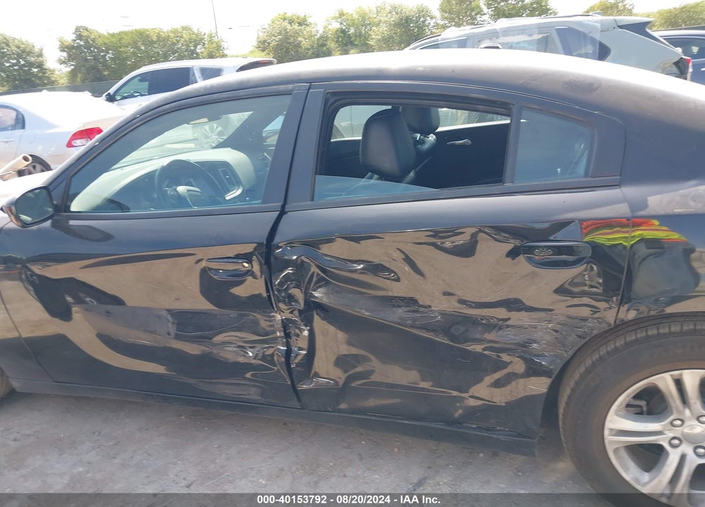 2022 DODGE CHARGER SXT RWD VIN: 2C3CDXBG2NH152793