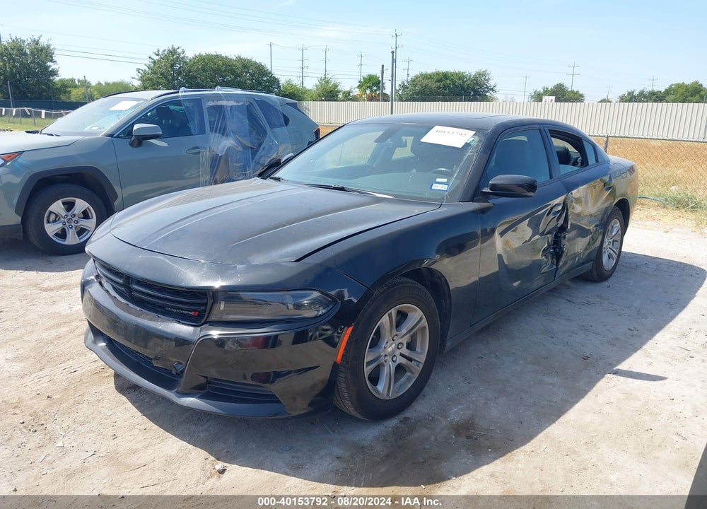 2022 DODGE CHARGER SXT RWD VIN: 2C3CDXBG2NH152793