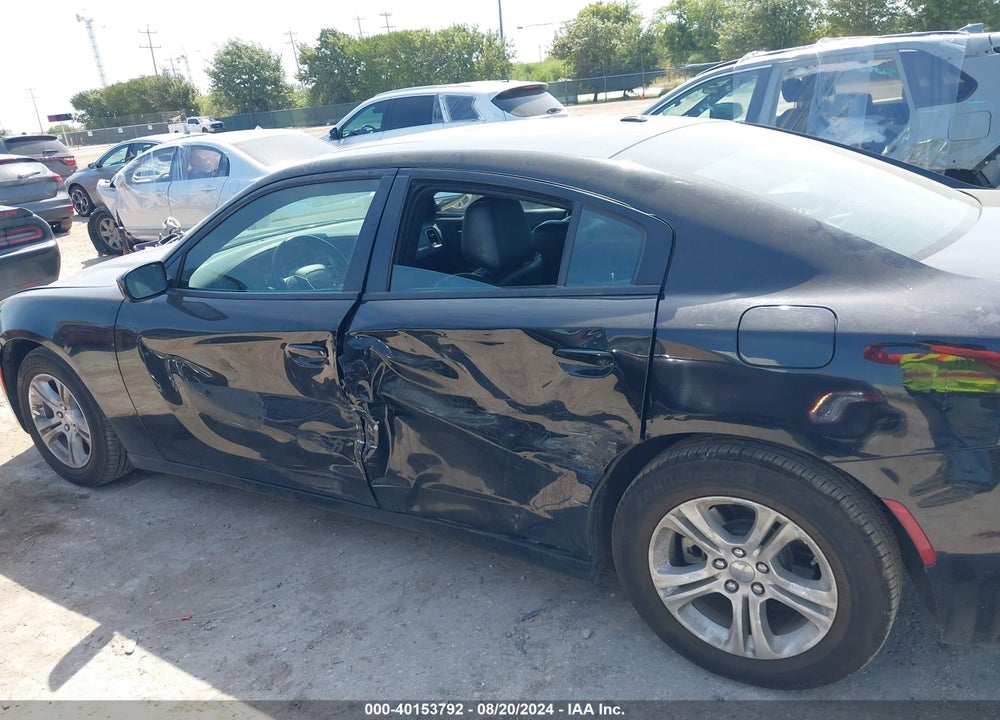 2022 DODGE CHARGER SXT RWD VIN: 2C3CDXBG2NH152793
