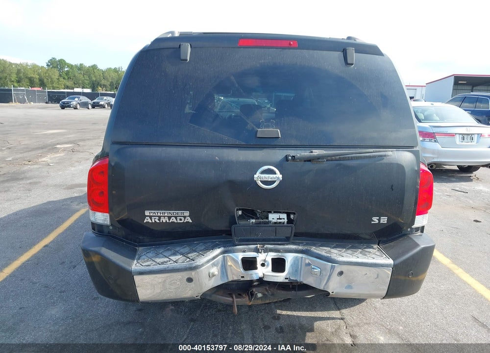 2004 NISSAN PATHFINDER ARMADA SE VIN: 5N1AA08A34N746963