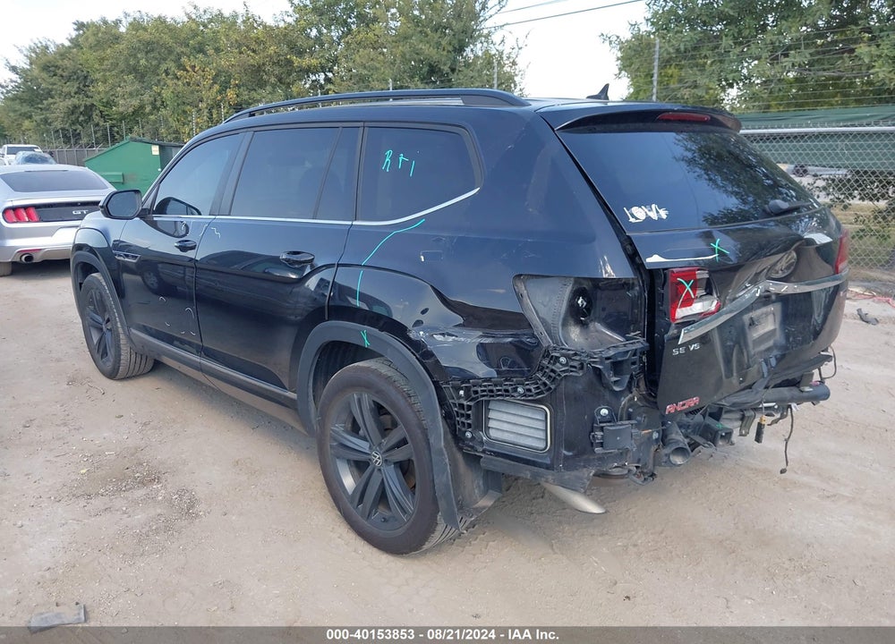 2021 VOLKSWAGEN ATLAS 3.6L V6 SE W/TECHNOLOGY R-LINE VIN: 1V2NR2CAXMC559358
