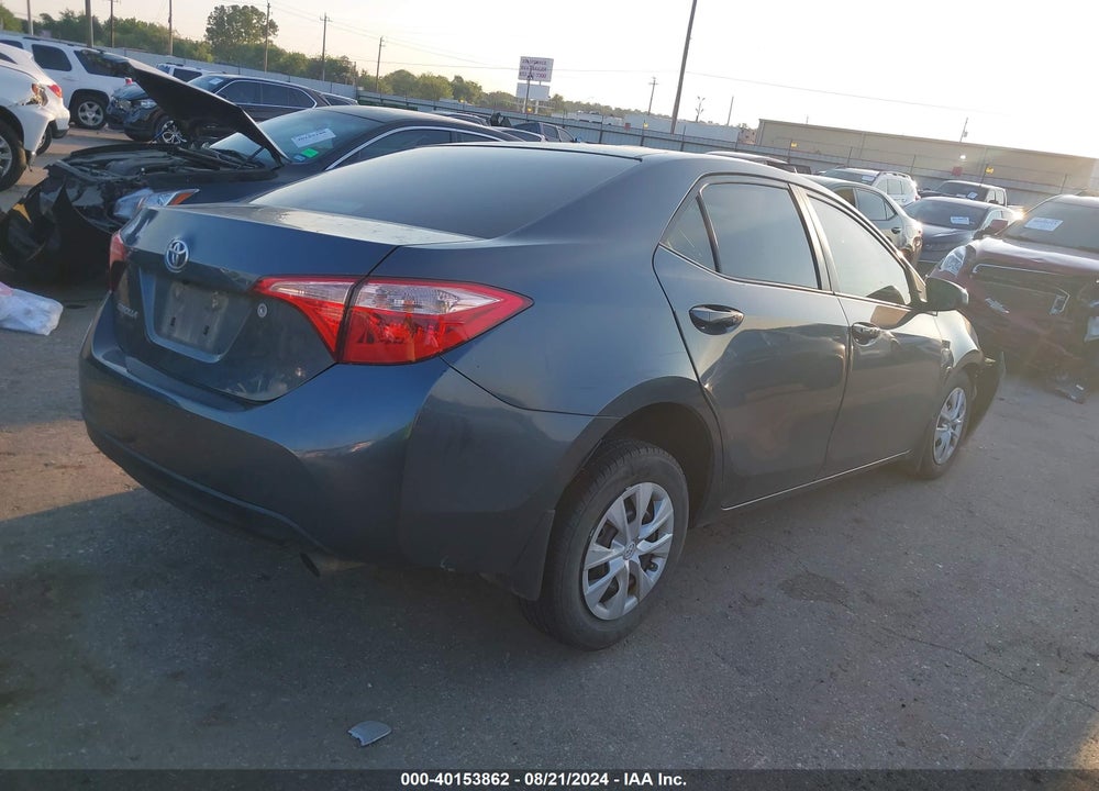 2019 TOYOTA COROLLA L VIN: 2T1BURHE5KC155668