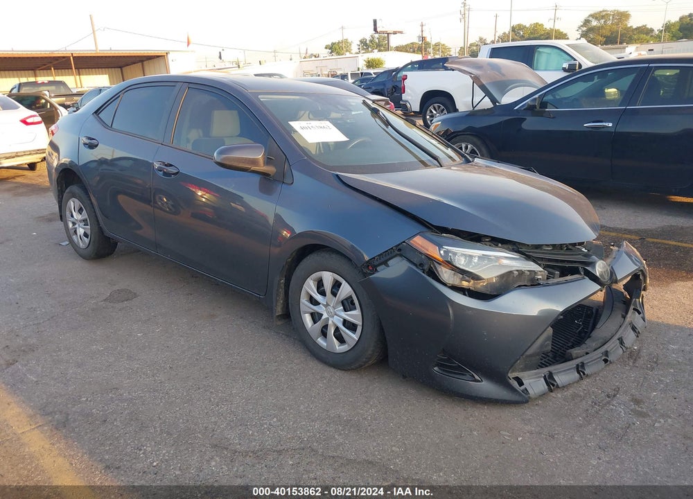 2019 TOYOTA COROLLA L VIN: 2T1BURHE5KC155668