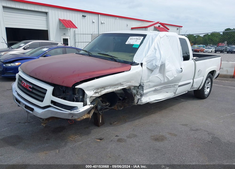 2003 GMC SIERRA 1500 SLE VIN: 2GTEC19V931267356