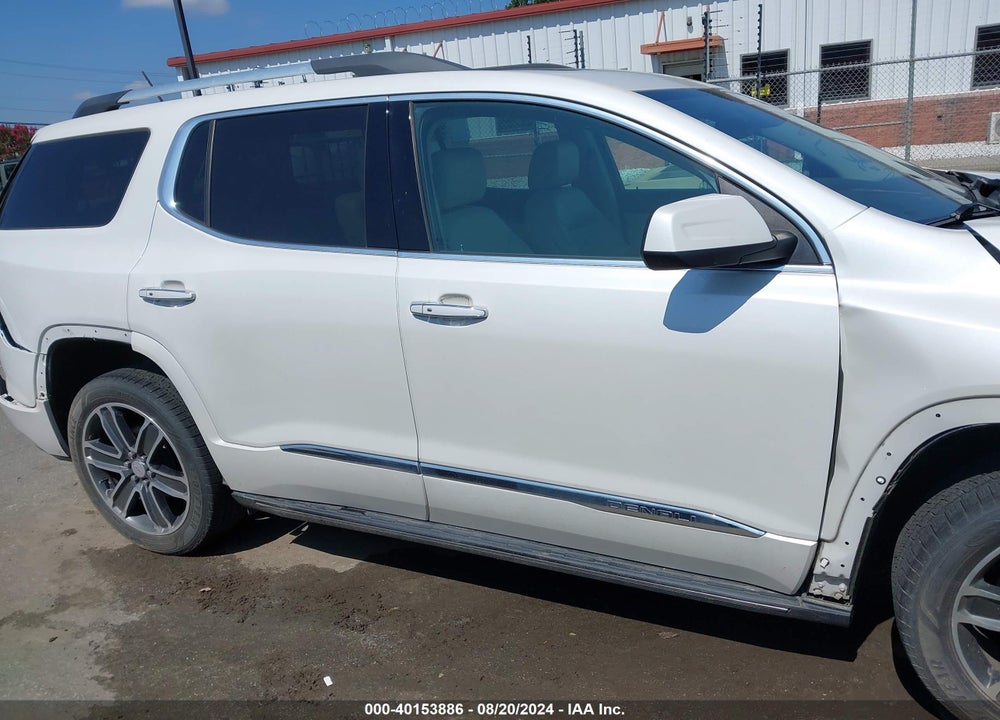 2018 GMC ACADIA DENALI VIN: 1GKKNPLSXJZ152577