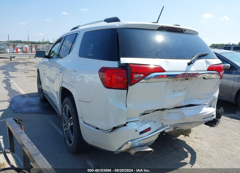 2018 GMC ACADIA DENALI VIN: 1GKKNPLSXJZ152577