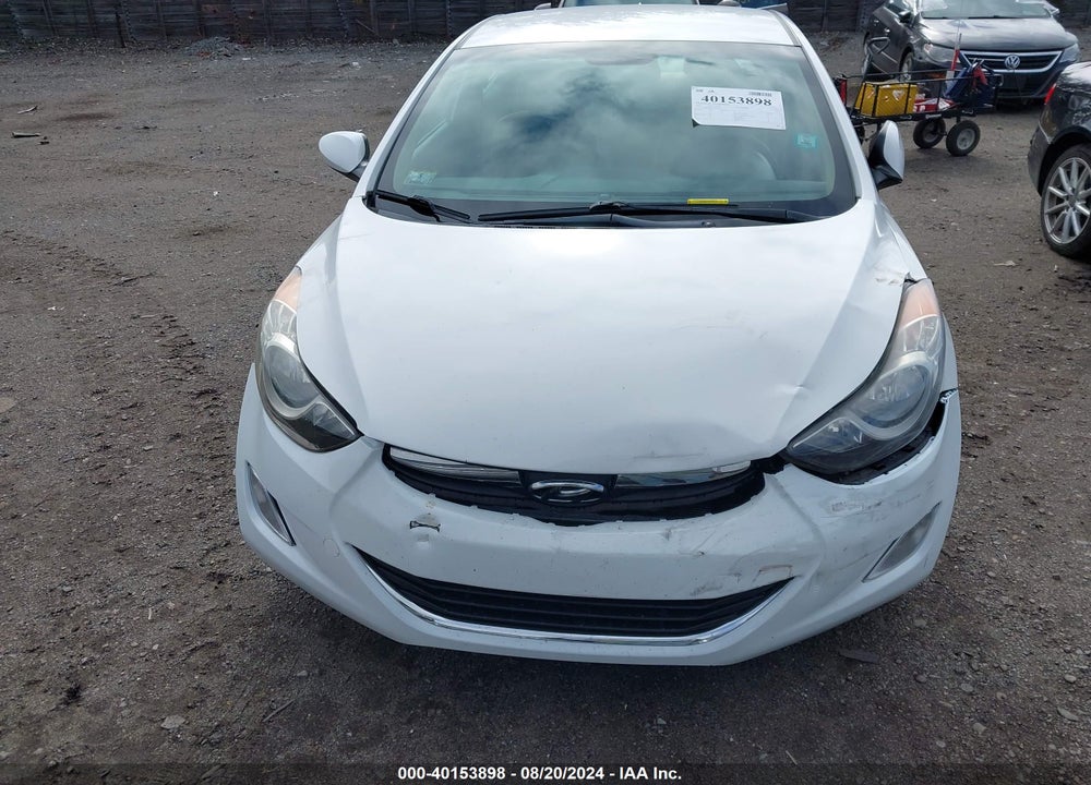 2013 HYUNDAI ELANTRA GLS VIN: 5NPDH4AE0DH289417