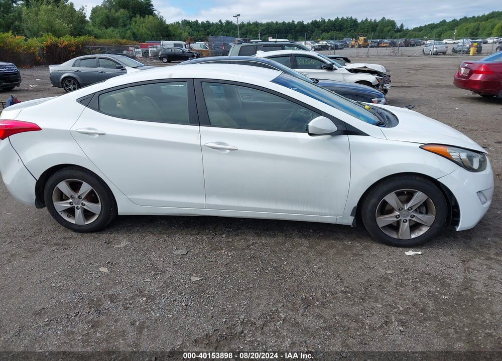 2013 HYUNDAI ELANTRA GLS VIN: 5NPDH4AE0DH289417