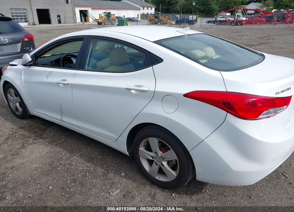 2013 HYUNDAI ELANTRA GLS VIN: 5NPDH4AE0DH289417
