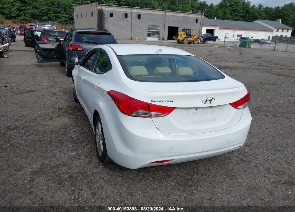 2013 HYUNDAI ELANTRA GLS VIN: 5NPDH4AE0DH289417