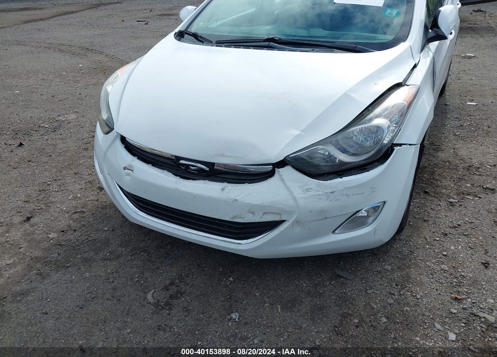 2013 HYUNDAI ELANTRA GLS VIN: 5NPDH4AE0DH289417