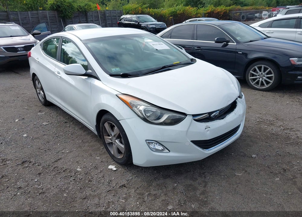 2013 HYUNDAI ELANTRA GLS VIN: 5NPDH4AE0DH289417
