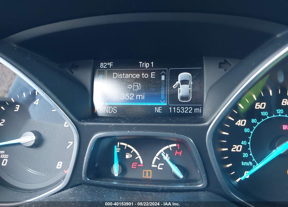 2014 FORD ESCAPE SE VIN: 1FMCU0G93EUB23082