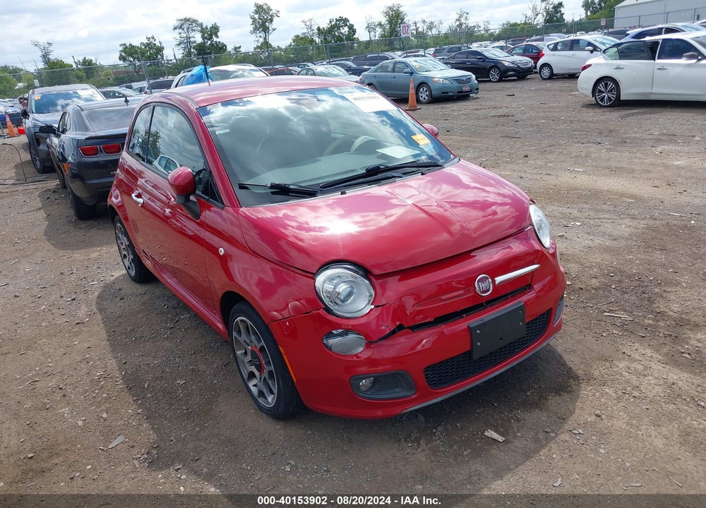 2015 FIAT 500 SPORT VIN: 3C3CFFBR7FT513644