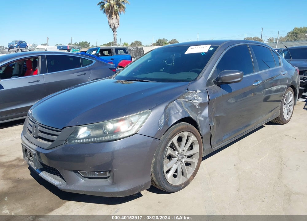 2013 HONDA ACCORD SPORT VIN: 1HGCR2F57DA057721
