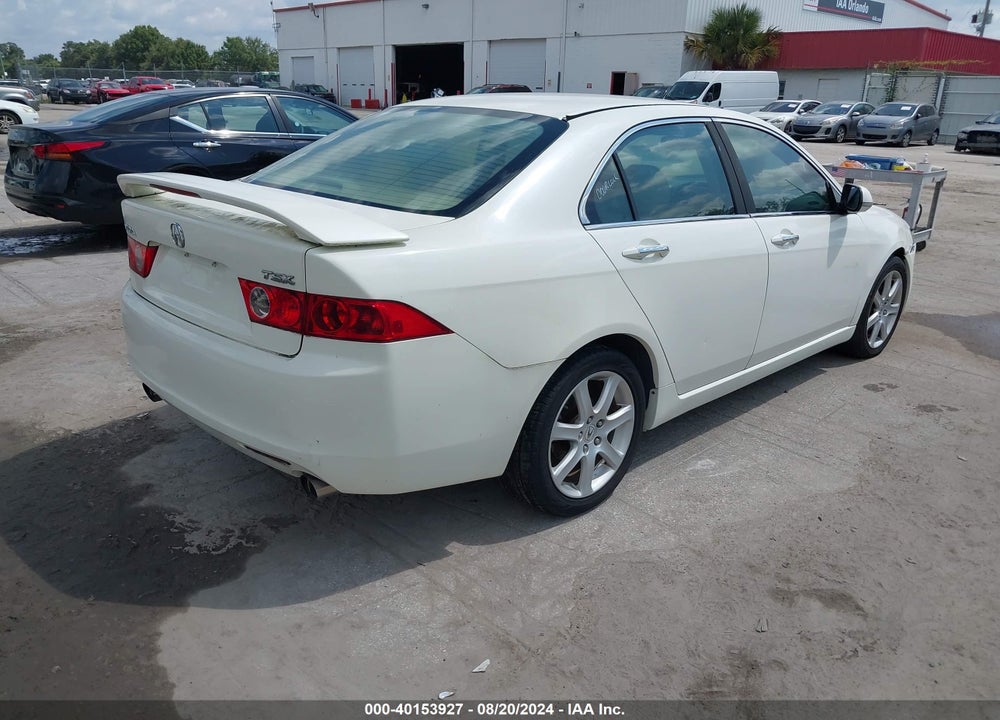 2004 ACURA TSX VIN: JH4CL96804C040104