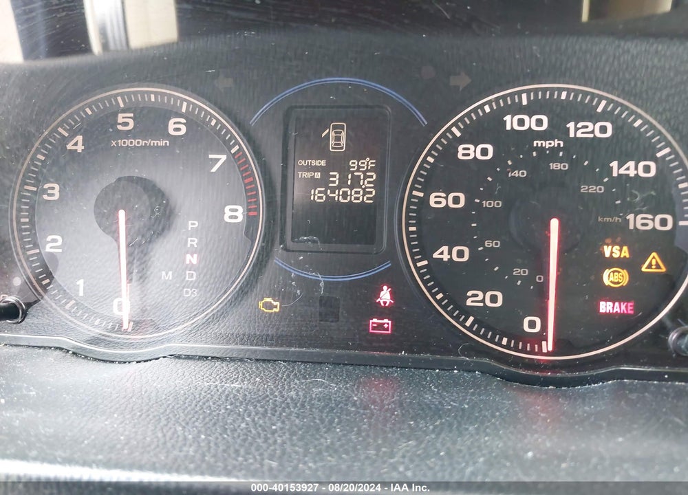 2004 ACURA TSX VIN: JH4CL96804C040104