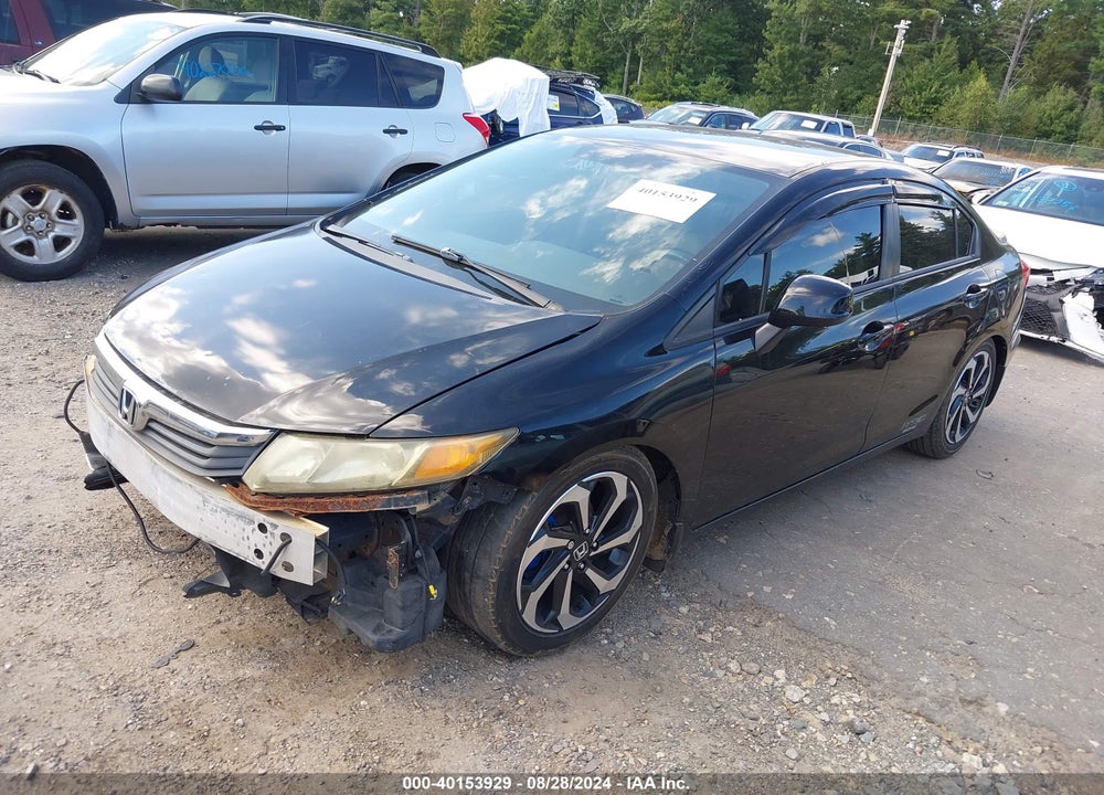 2012 HONDA CIVIC LX VIN: 19XFB2F5XCE013451