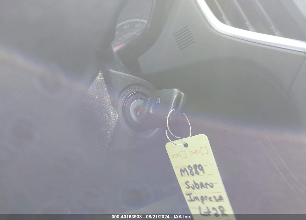 2019 SUBARU IMPREZA VIN: 4S3GTAA61K3735280