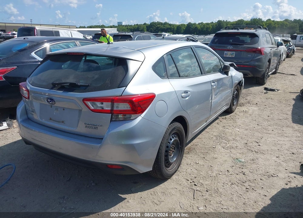 2019 SUBARU IMPREZA VIN: 4S3GTAA61K3735280