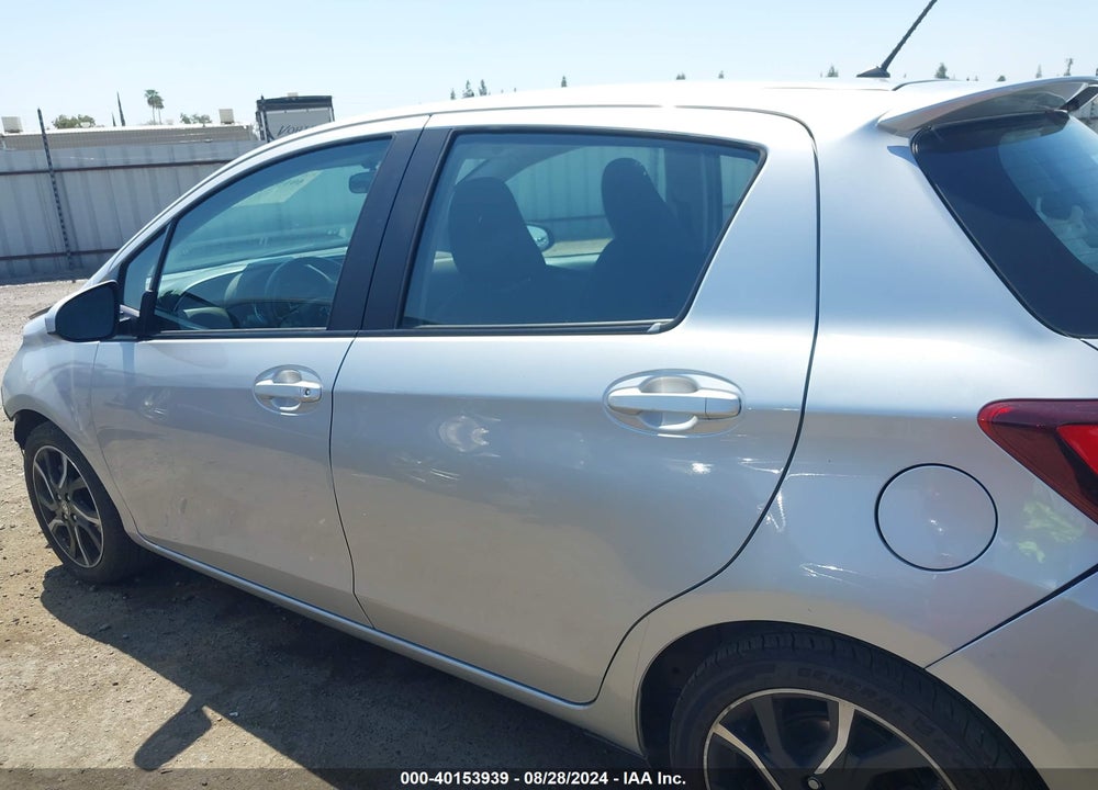 2015 TOYOTA YARIS SE VIN: VNKKTUD35FA015373
